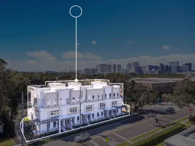 New construction Townhouse house 1004 E Robinson St, Orlando, FL 32801 - image 3