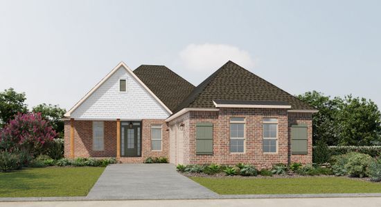 New construction Single-Family house 28 N Saint Claire Ln, Freeport, FL 32439 plan Harvey II B - image