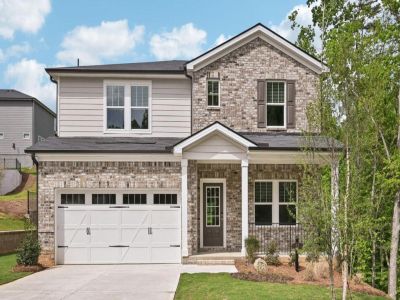 New construction Single-Family house 167 Valley Oak Dr, Dawsonville, GA 30534 plan Sherwood Basement - image