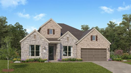 New construction Single-Family house 31015 Peony Place Dr, Fulshear, TX 77441 plan Denali - image