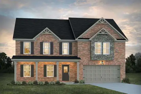 New construction Single-Family house 316 Bianca Wy, McDonough, GA 30253 plan Mira II - image