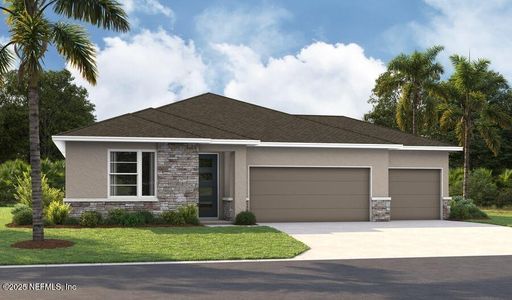 New construction Single-Family house 9156 Players Dr, Weeki Wachee, FL 34613 Agate- photo 0
