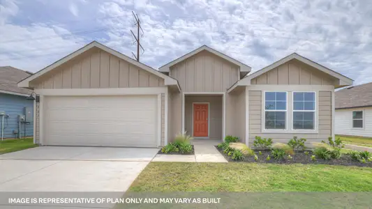 New construction Single-Family house 707 Prince Albert, Seguin, TX 78155 plan The Denton - image