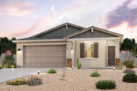 New construction Single-Family house 22784 N 182 Ln, Surprise, AZ 85387 plan Jay - image