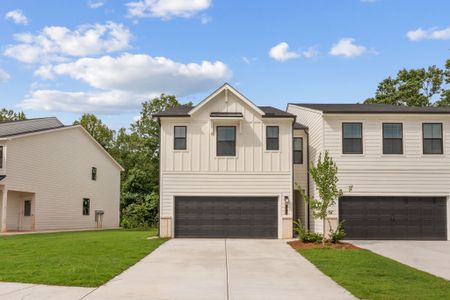New construction Townhouse house 7513 Clover Ln, Flowery Branch, GA 30542 plan Sierra - image