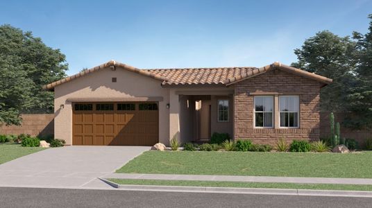 New construction Single-Family house 15053 W Gray Fox Tr, Surprise, AZ 85387 Aspen Plan 4578- photo 0