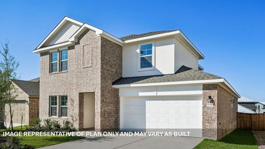 New construction Single-Family house 2313 Bronc Buster Wy, Leander, TX 78641 plan The Rosemont - image