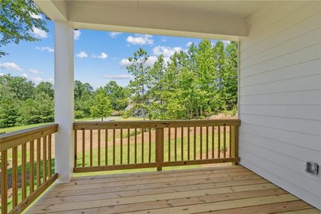 New construction Single-Family house 385 Riverwood Pass, Dallas, GA 30157 The Ash B- Unfinished Basement- photo 26 26