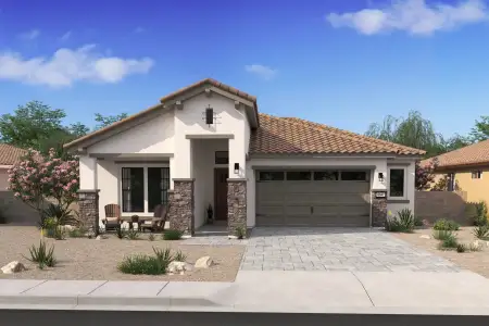 New construction Single-Family house 6055 N Foothills Dr, Buckeye, AZ 85396 plan Kelly - image