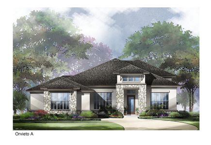 New construction Single-Family house 902 Flint Ridge Trl, Georgetown, TX 78628 Orvieto- photo 0