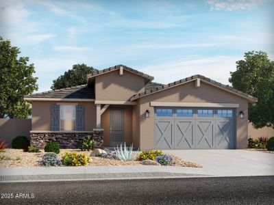 New construction Single-Family house 37375 W Patterson St, Maricopa, AZ 85138 Onyx- photo 43 43