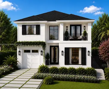 New construction Single-Family house 5991 Sw 35 St, Miami, FL 33155 - image