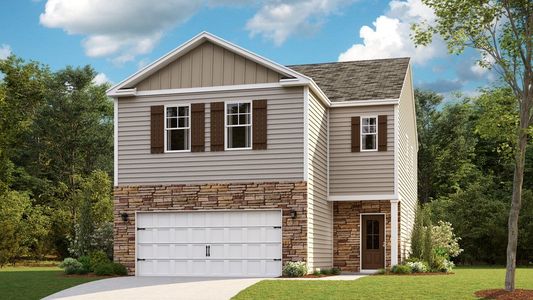 New construction Single-Family house 131 Wisteria Dr, Bluff City, TN 37618 plan Elston - image