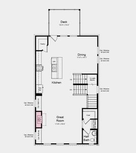 New construction Townhouse house 3068 Hudson Glen Wy, Dacula, GA 30019 plan Reynolds - image