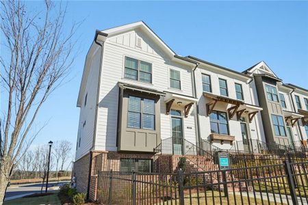 New construction Townhouse house 626 Skytop Dr, Unit 159, Cumming, GA 30040 plan The Garwood - image