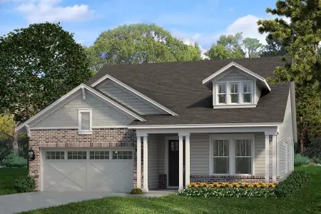 New construction Single-Family house 455 Geneva Wy, Hoschton, GA 30548 Fir- photo 0