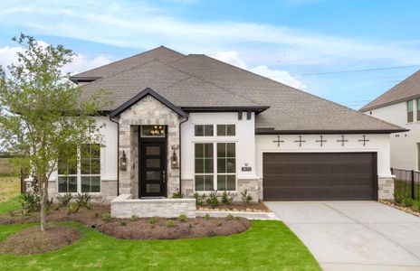New construction Single-Family house 21951 Espejitos Ct, Cypress, TX 77433 plan 3546 - image