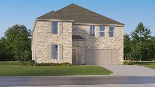 New construction Single-Family house 525 Epiphany Ln, Lavon, TX 75166 plan Morrison - image