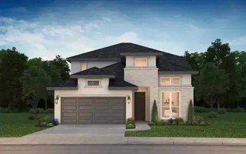 New construction Single-Family house 16325 Sheridan River Trl, Conroe, TX 77302 plan 3568 - image