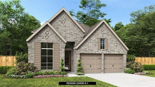 New construction Single-Family house 153 Plumbago Loop, Bastrop, TX 78602 Design 2300W- photo 0