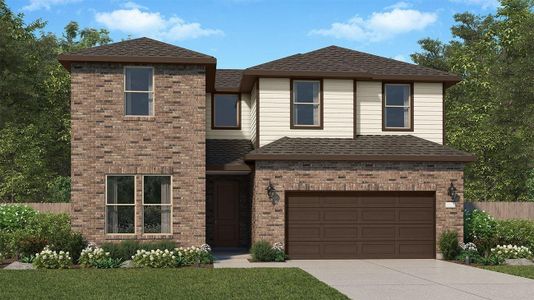 New construction Single-Family house 14470 Trumpet Ln, Splendora, TX 77372 plan Kennedy - image