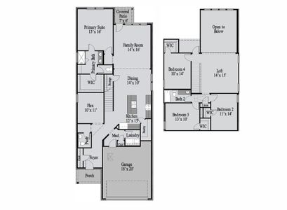 New construction Single-Family house 310 Hope Orchards Dr, Lavon, TX 75166 plan Tucker - image 4