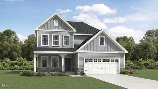 New construction Single-Family house 812 Cassa Clubhouse Wy, Knightdale, NC 27545 - image