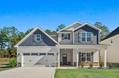 New construction Single-Family house 806 Union St, Raeford, NC 28376 plan Cape Fear - image