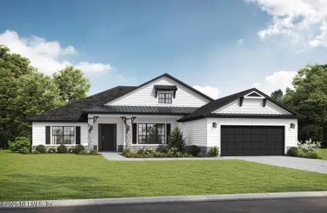New construction Single-Family house 14714 Katie Cove Dr, Unit 0019, Jacksonville, FL 32226 plan Waltham II - image