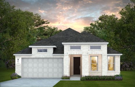 New construction Single-Family house 16308 Winnie Mae Bnd, Pflugerville, TX 78660 plan Berclair - image