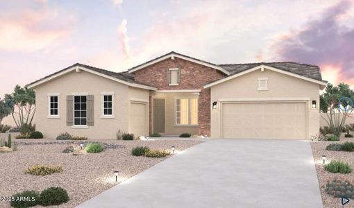 New construction Single-Family house 19019 W Ocotillo Rd, Waddell, AZ 85355 Palazzo Series - Montoro- photo 0
