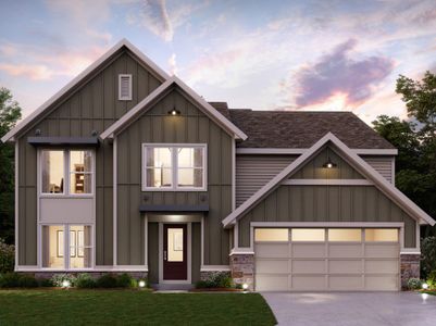 New construction Single-Family house 2428 Dallas Nebo Rd, Hiram, GA 30141 plan Blair - image