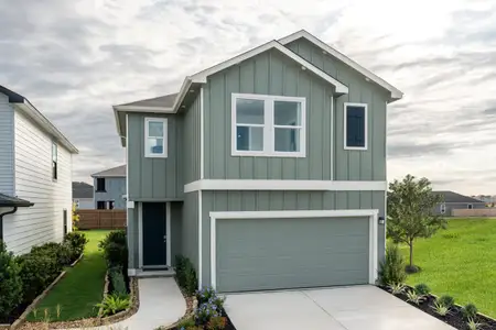 New construction Single-Family house 4210 Stallion St, San Antonio, TX 78247 plan 1676 - image