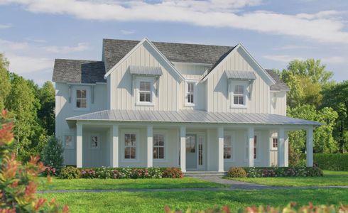 New construction Single-Family house 12139 Gathering Pines Rd, Jacksonville, FL 32224 plan Carling - image