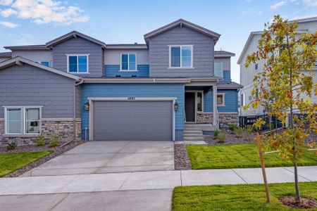 New construction Single-Family house 6882 Oak Canyon Cir, Castle Pines, CO 80108 Plan 3514- photo 0