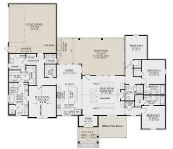 New construction Single-Family house 3171 Pear Orchard Rd, Granbury, TX 76049 plan Rebekah - image 4