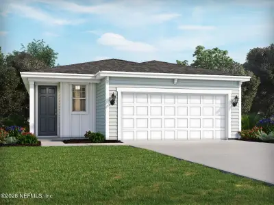 New construction Single-Family house 98 Wandering Crk, Palm Coast, FL 32164 plan Everglade - image