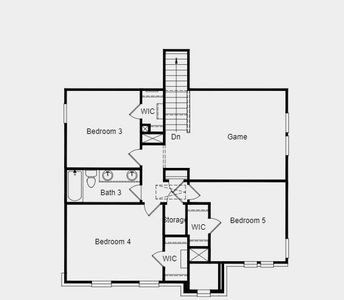 Floor plan level 2