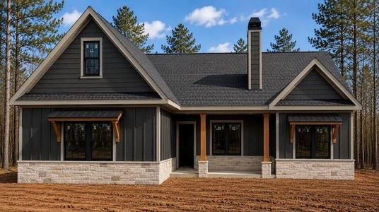 New construction Single-Family house 1201 Drummond Rd, Cedartown, GA 30125 - image