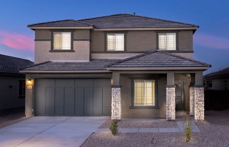 New construction Single-Family house 5065 S 252Nd Ave, Buckeye, AZ 85326 Sunflower- photo 0