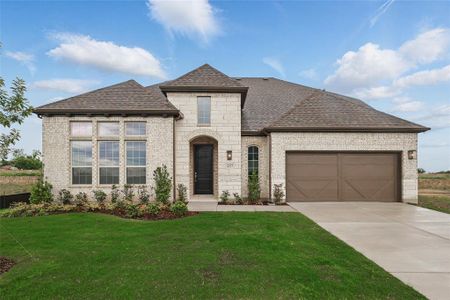 New construction Single-Family house 457 Shadowfax Dr, Aledo, TX 76008 Classic Series - Princeton- photo 0