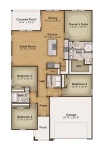 New construction Single-Family house 5020 Freshbrook Wy, Leland, NC 28451 plan The Redbud - image 3