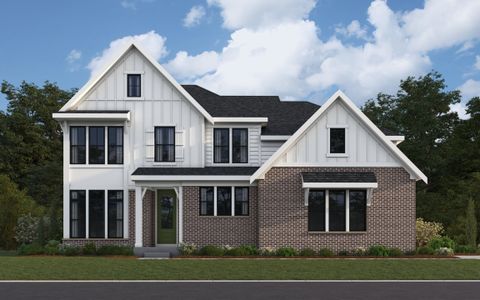 New construction Single-Family house Hoschton, GA 30548 plan Rhodes - image