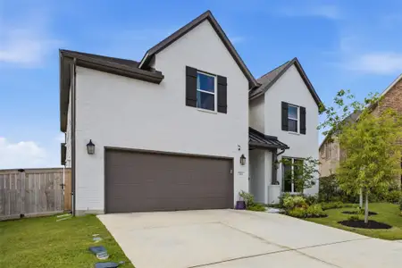 New construction Single-Family house 104 Basketflower Ln, Georgetown, TX 78633 plan The Albany IX - image