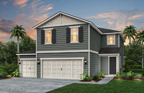 New construction Single-Family house 2346 Glade Lane, Green Cove Springs, FL 32043 Trailside Select- photo 0