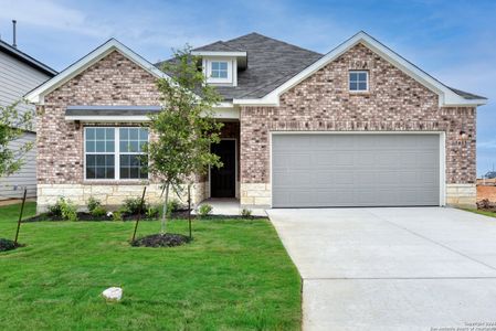 New construction Single-Family house Alleyton Court, Seguin, TX 78155 Alyssa Homeplan- photo 0