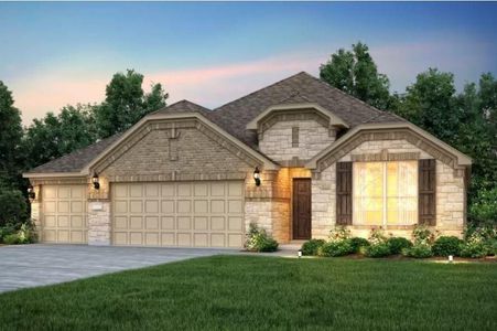 New construction Single-Family house 120 Elm Ridge Way, Georgetown, TX 78628 Sheldon- photo 0