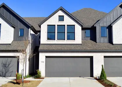 New construction Townhouse house 3738 Pierce Ln, Grand Prairie, TX 75052 plan Channing - image