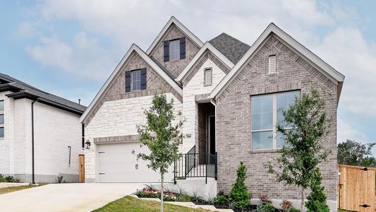 New construction Single-Family house 336 Puppy Dog Pass, San Marcos, TX 78666 plan 2443H - image