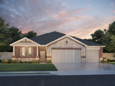 New construction Single-Family house 575 Banff Dr, Kyle, TX 78640 The Liberty- photo 0